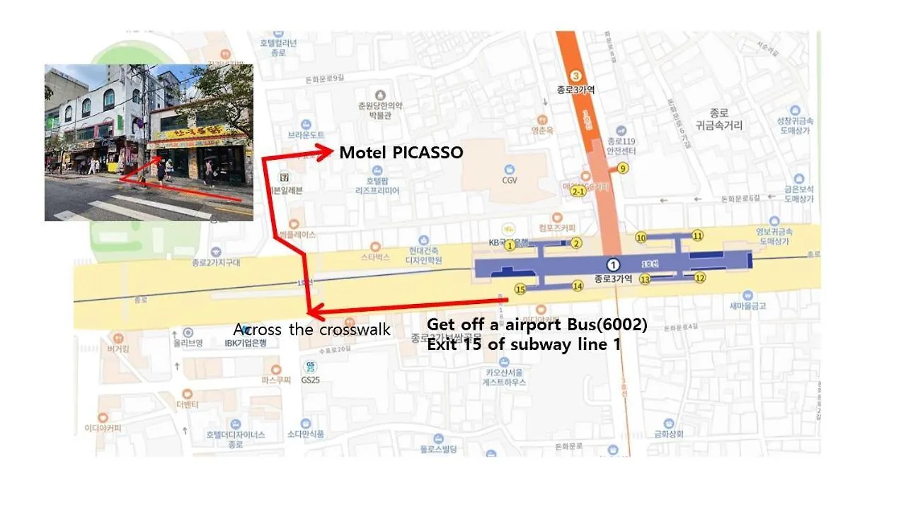 Picasso Motel Seul Korea Południowa